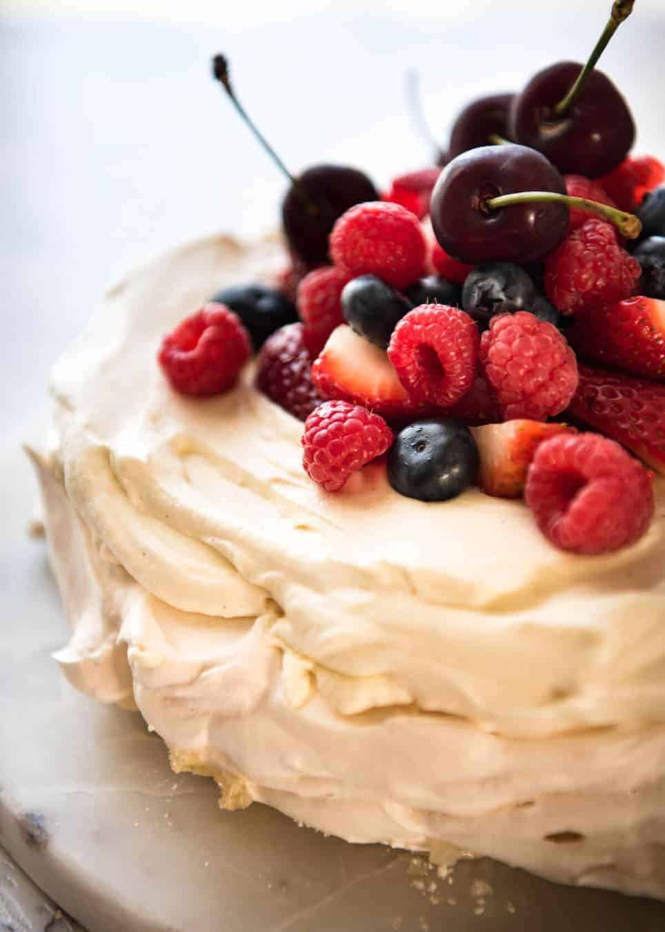 Pavlova !! - Recette De Cuisine Facile