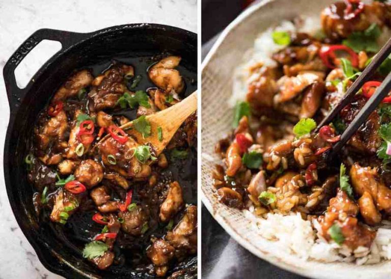 Poulet vietnamien à la noix de coco et au caramel - Recette de Cuisine