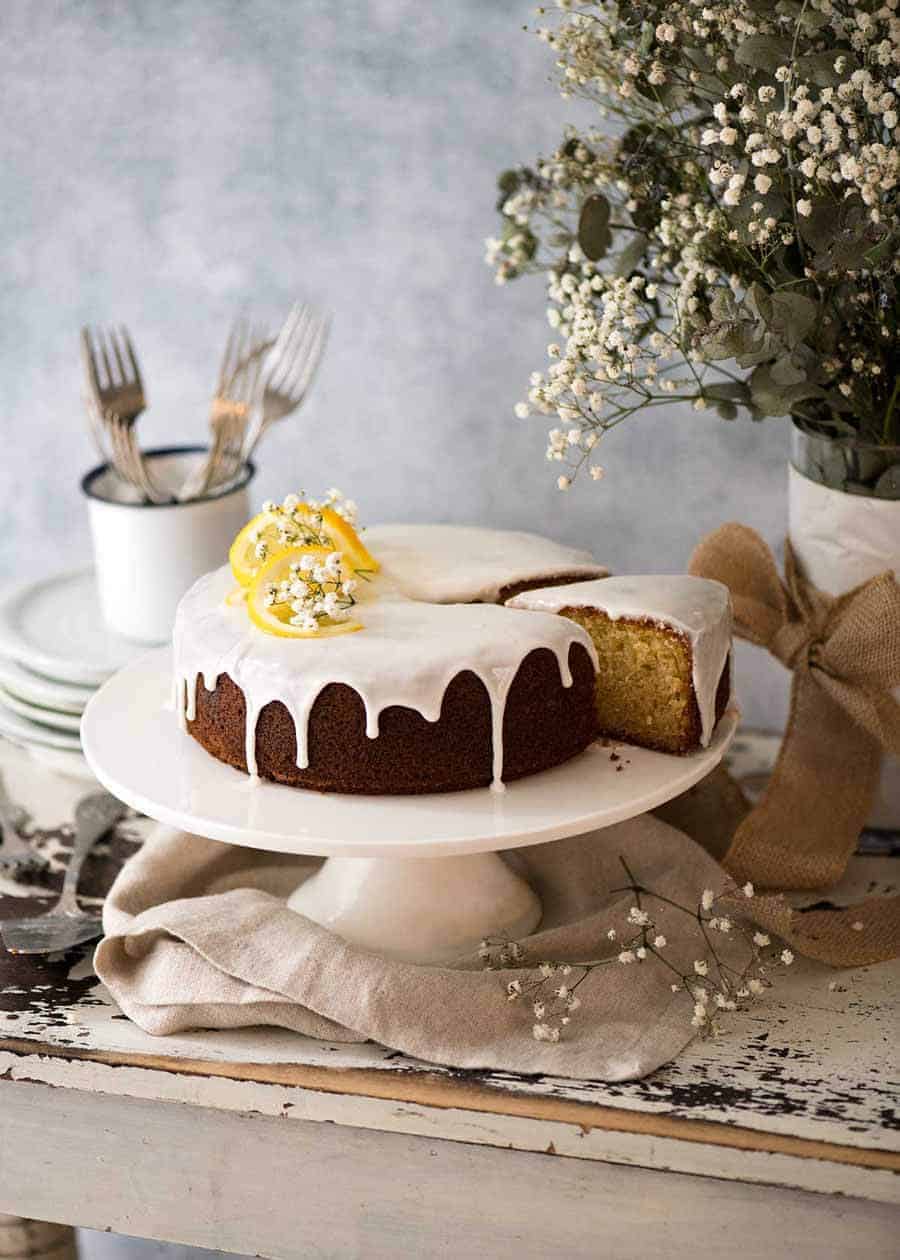 Gâteau au citron avec glaçage au citron Recette de Cuisine