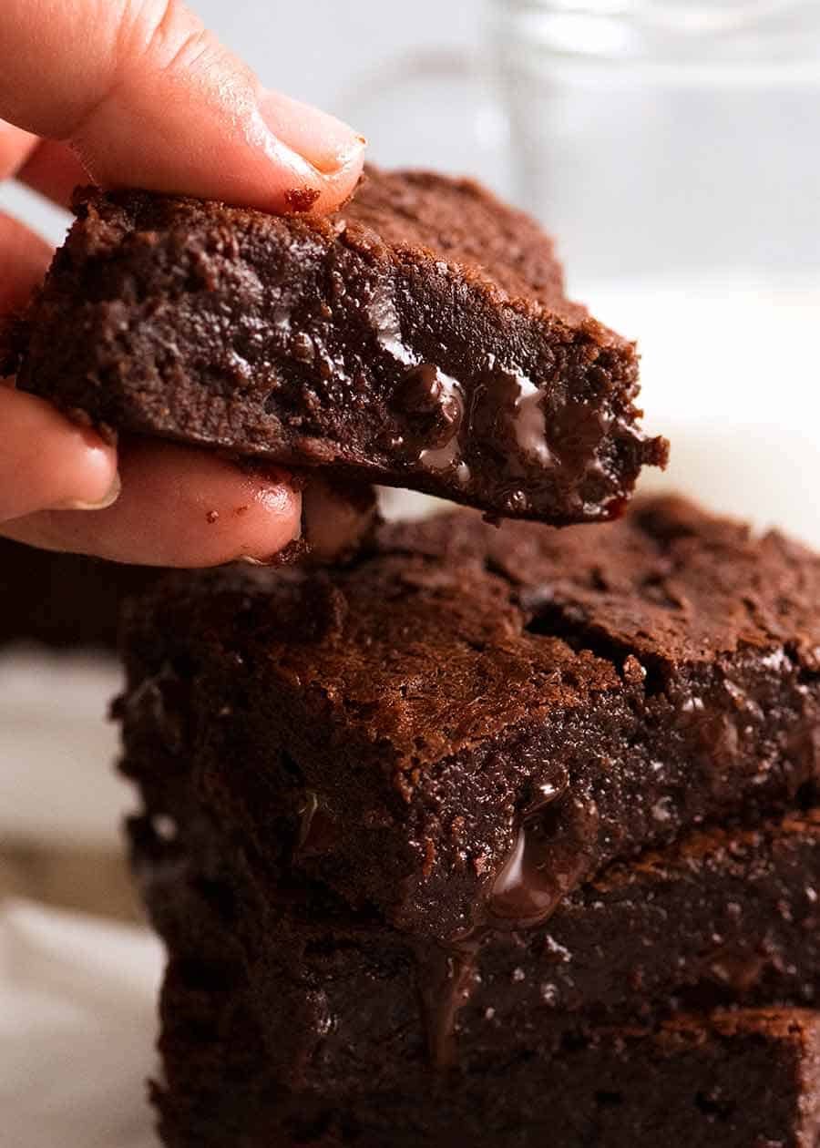 Brownies Au Chocolat Faciles - Les Meilleurs De Tous Les Temps, Super ...