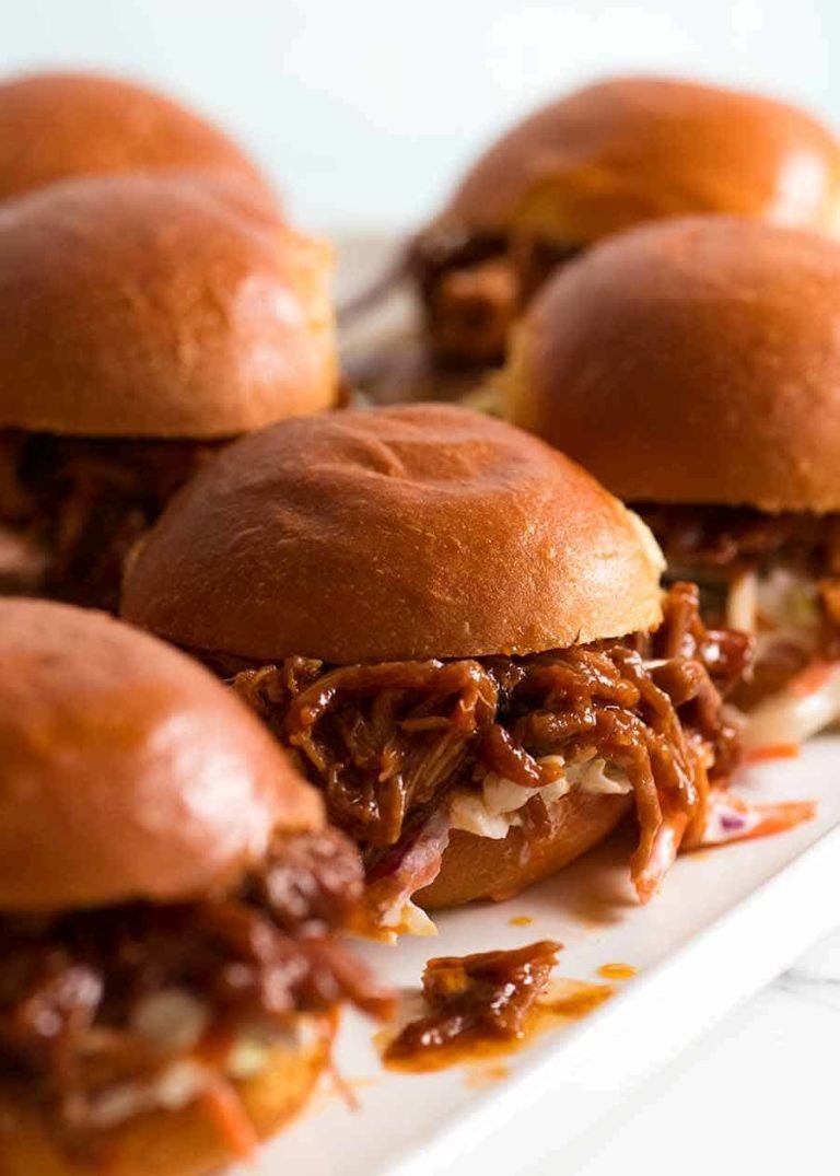 Porc effiloché à la sauce barbecue Recette de Cuisine Facile