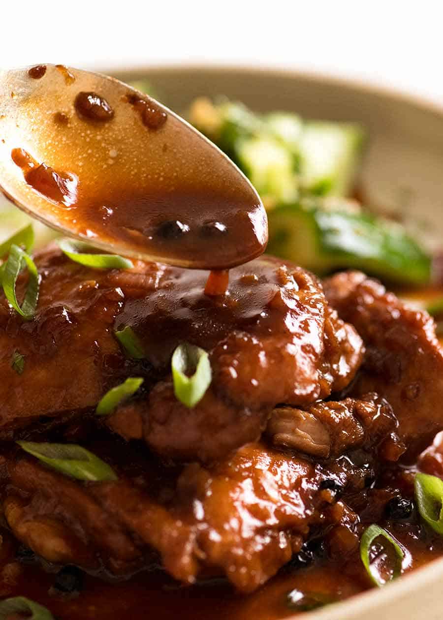 Adobo de poulet philippin (saveur Kapow!) - Recette de Cuisine Facile
